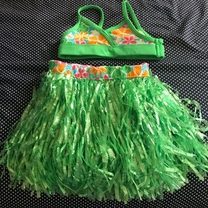 A Hawaiian girl bathing suit